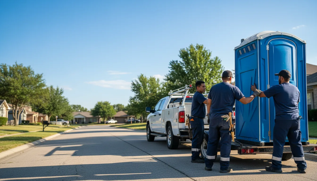 Portable Toilet Rental in Haskell, OK near me